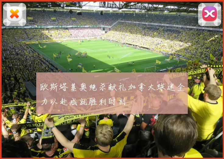 欧斯塔基奥绝杀献礼加拿大球迷全力以赴成就胜利时刻